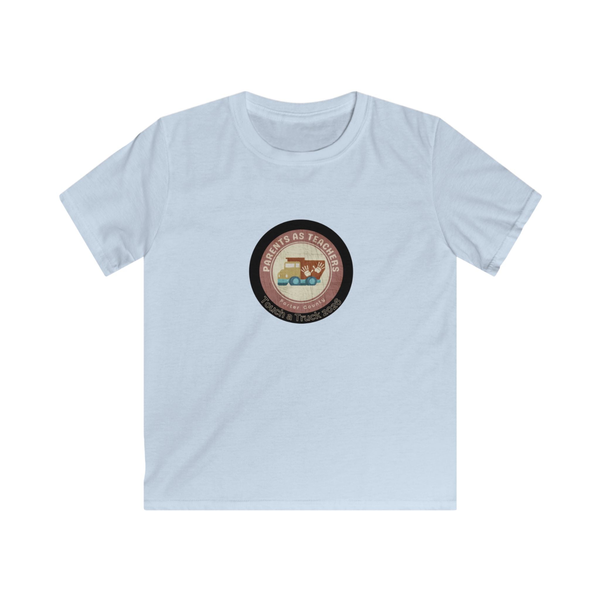 Kids Tee — Retro Wagon Adventure Badge (Kids)