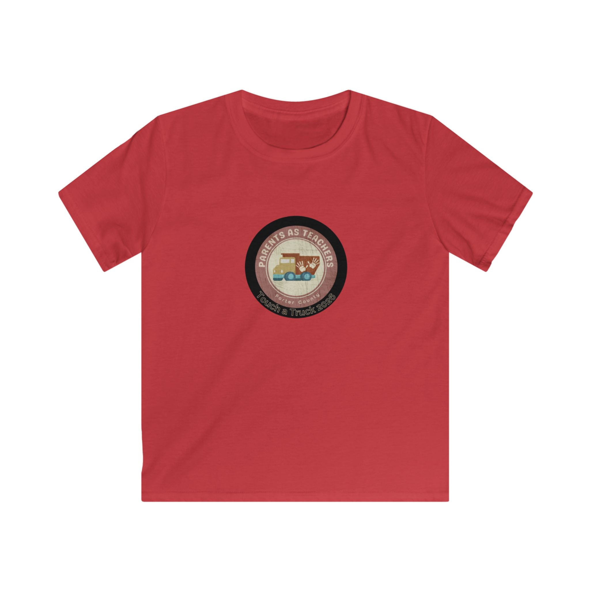 Kids Tee — Retro Wagon Adventure Badge (Kids)