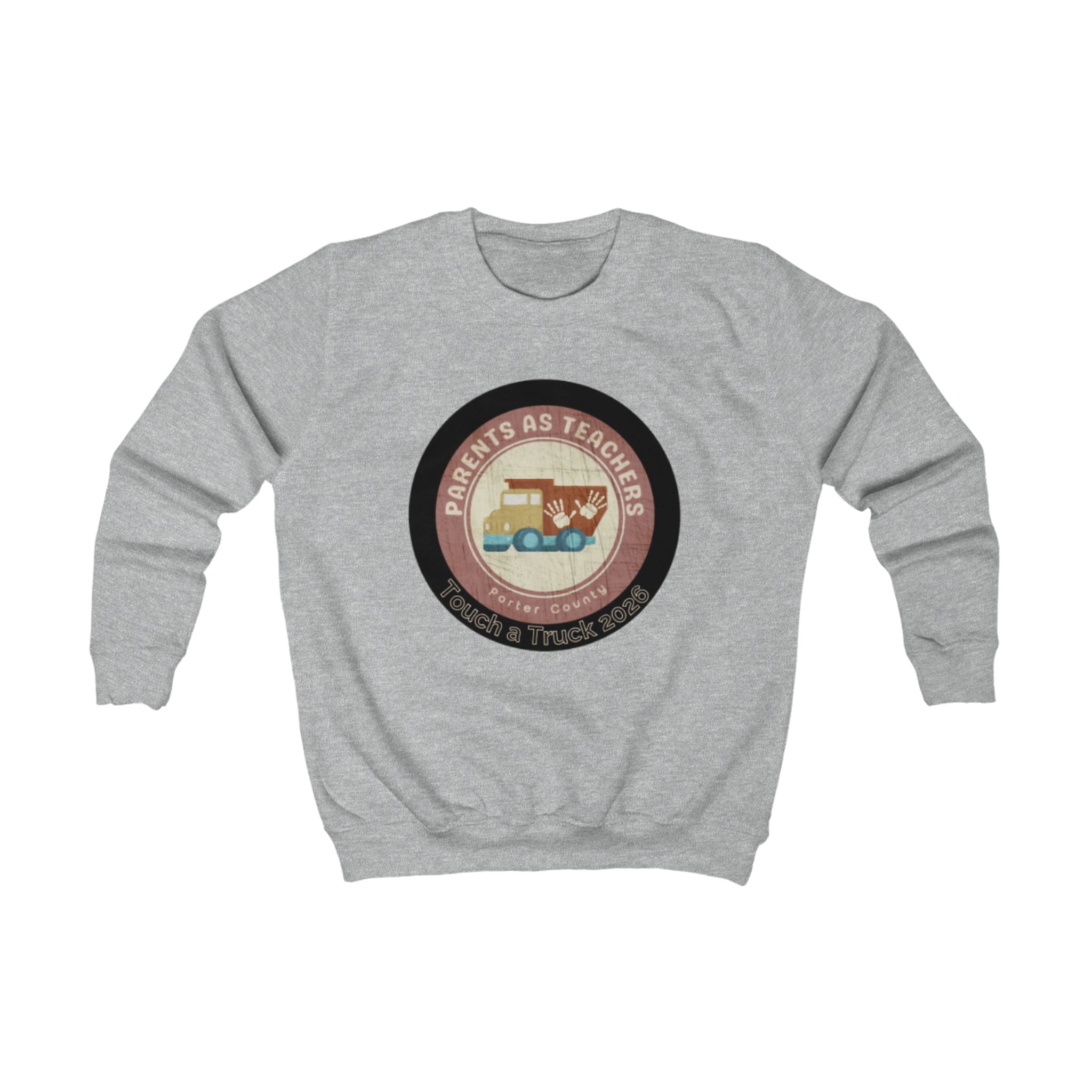 Kids Sweatshirt - 'Parents as Teachers' Vintage School Bus Design