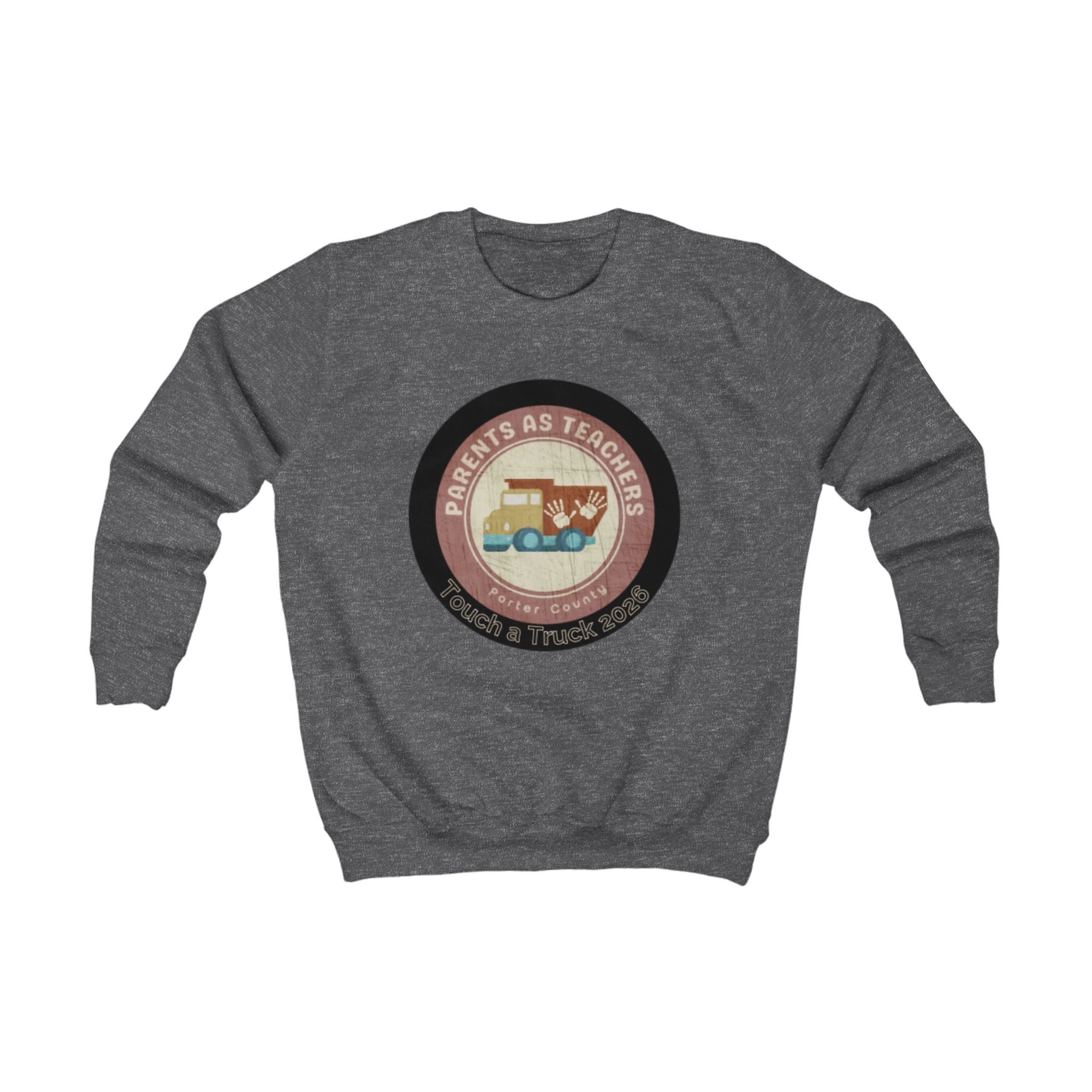 Kids Sweatshirt - 'Parents as Teachers' Vintage School Bus Design