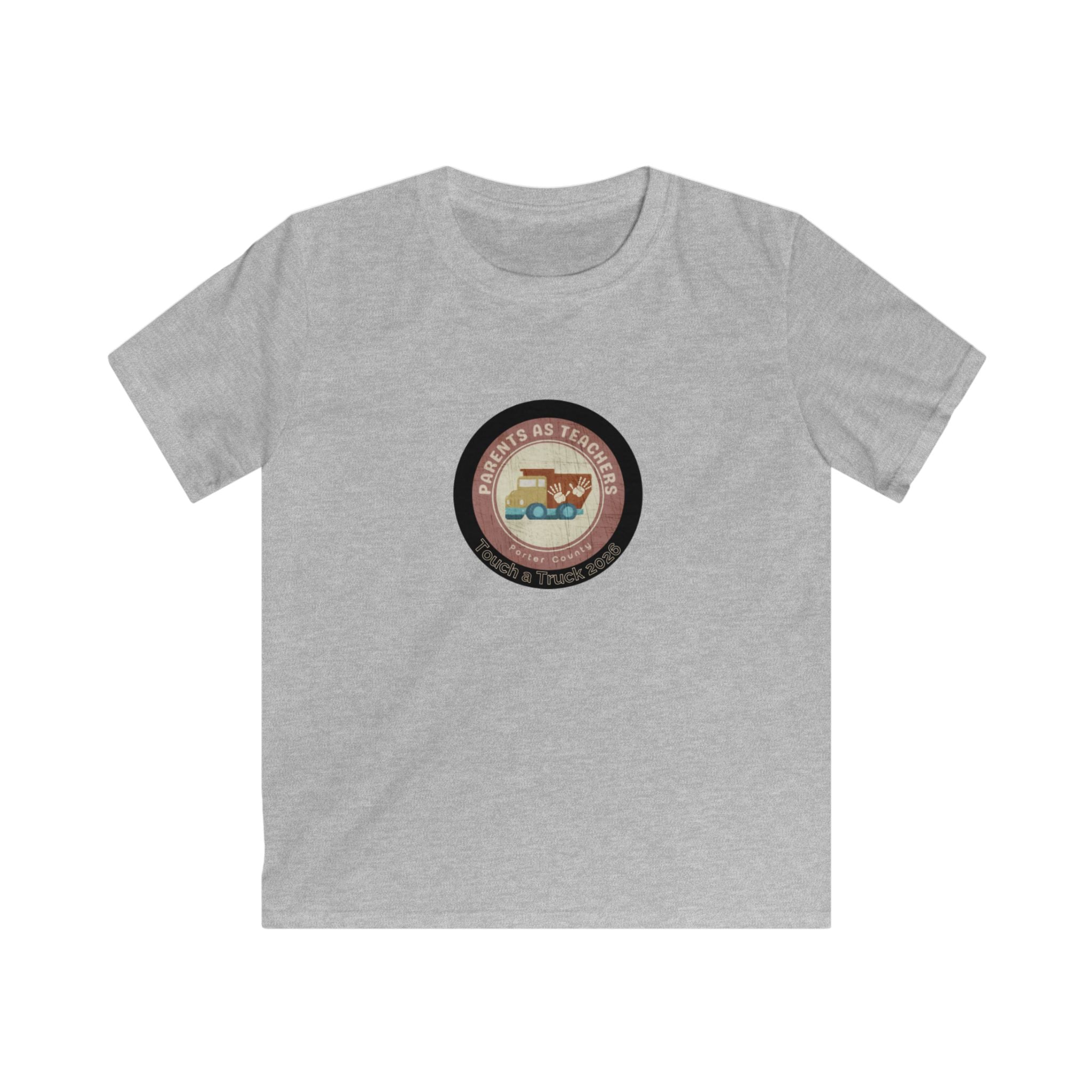 Kids Tee — Retro Wagon Adventure Badge (Kids)