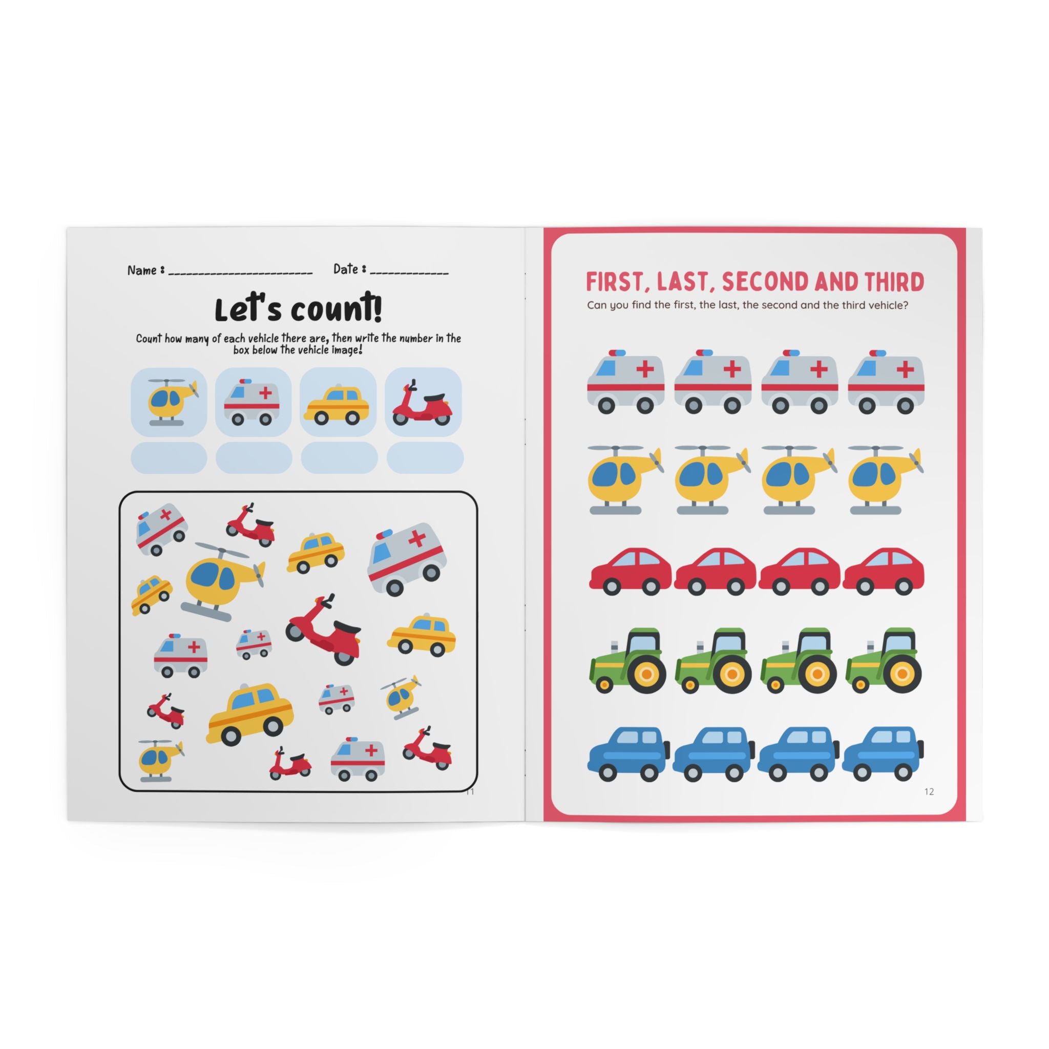Touch a Truck Activity Coloring Book — 2026 Kids Truck Coloring & Activity Book