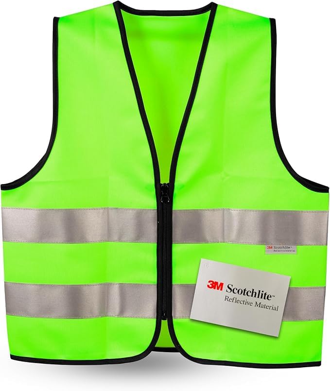 SIFE Kids' Safety Vest for Young Explorers,6 Color Options,Compatible with 3M Technology
