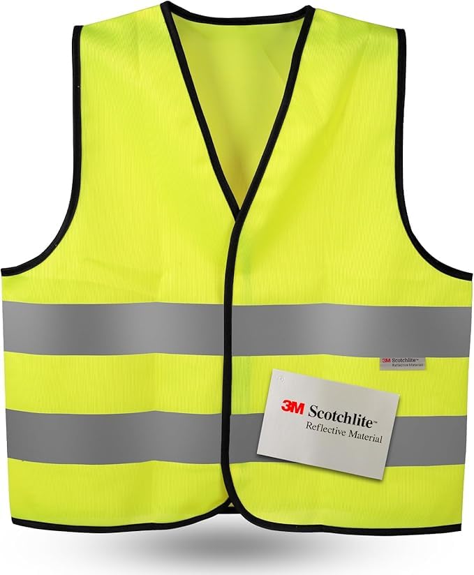 SIFE Kids' Safety Vest for Young Explorers,6 Color Options,Compatible with 3M Technology