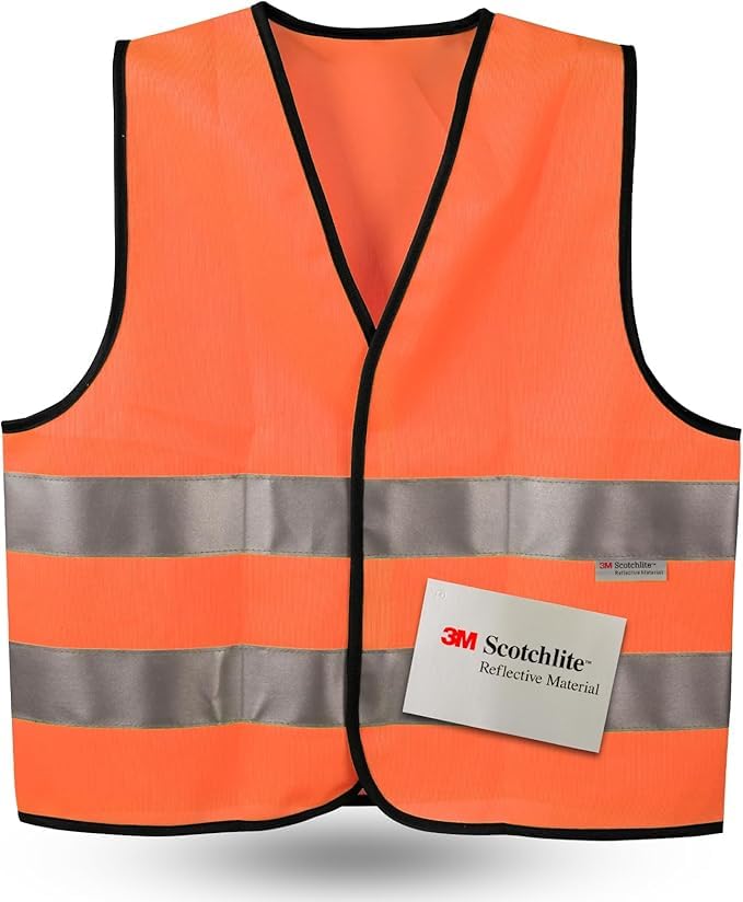 SIFE Kids' Safety Vest for Young Explorers,6 Color Options,Compatible with 3M Technology