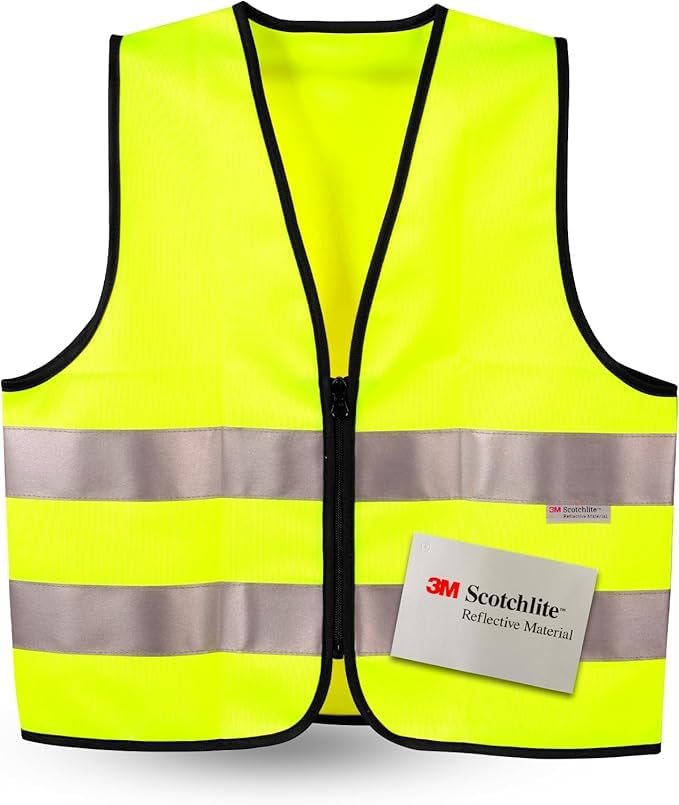 SIFE Kids' Safety Vest for Young Explorers,6 Color Options,Compatible with 3M Technology