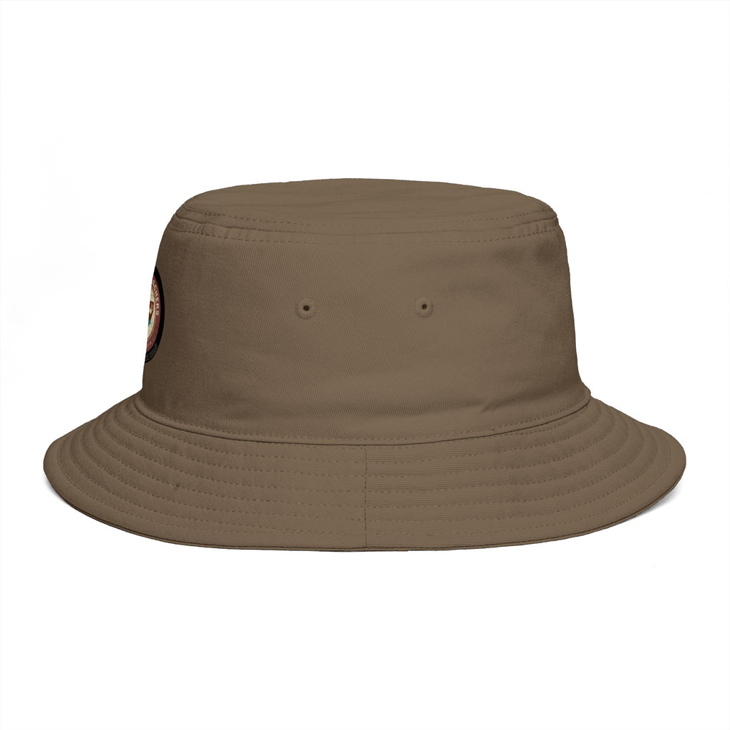 Vintage Camper Bucket Hat — Adventure Is Calling Retro Outdoor Sun Hat