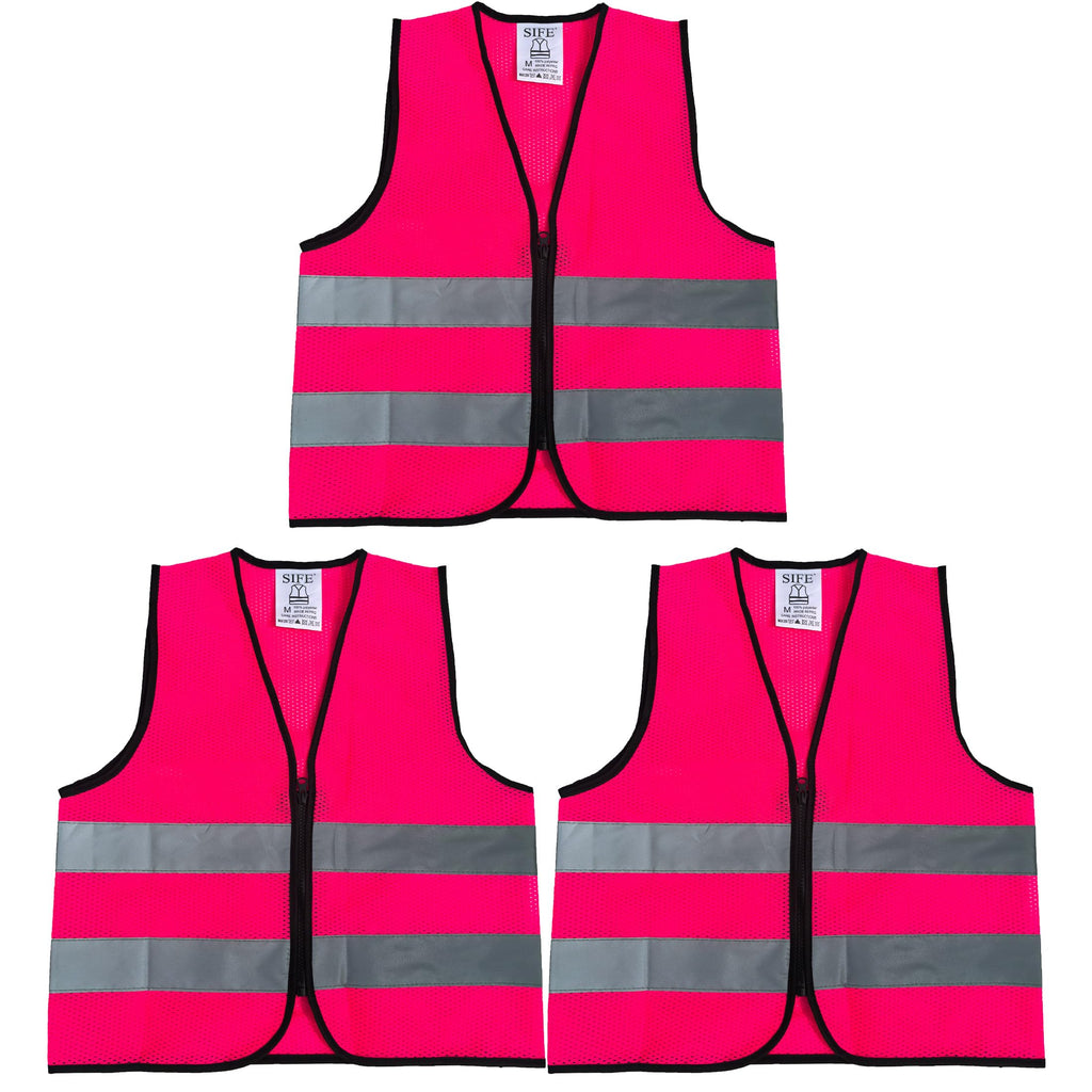 SIFE Kids' Safety Vest for Young Explorers,6 Color Options,Compatible with 3M Technology