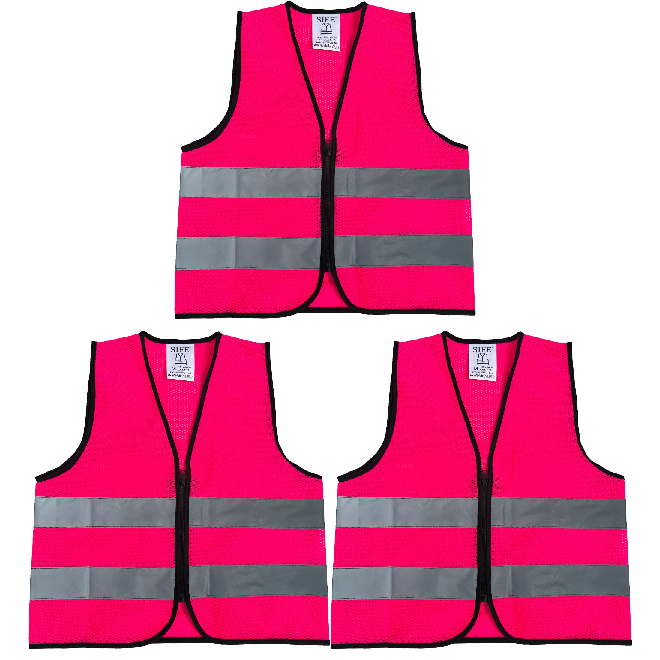 SIFE Kids' Safety Vest for Young Explorers,6 Color Options,Compatible with 3M Technology