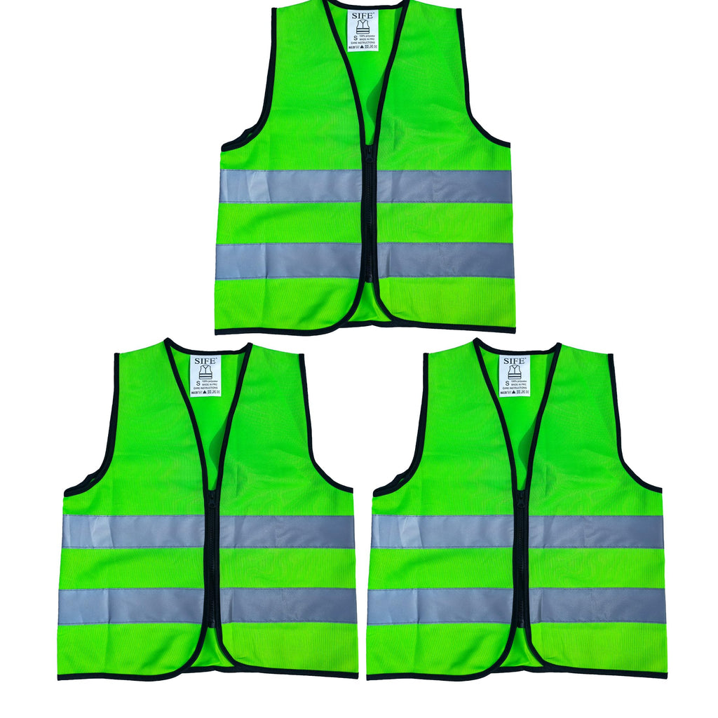 SIFE Kids' Safety Vest for Young Explorers,6 Color Options,Compatible with 3M Technology
