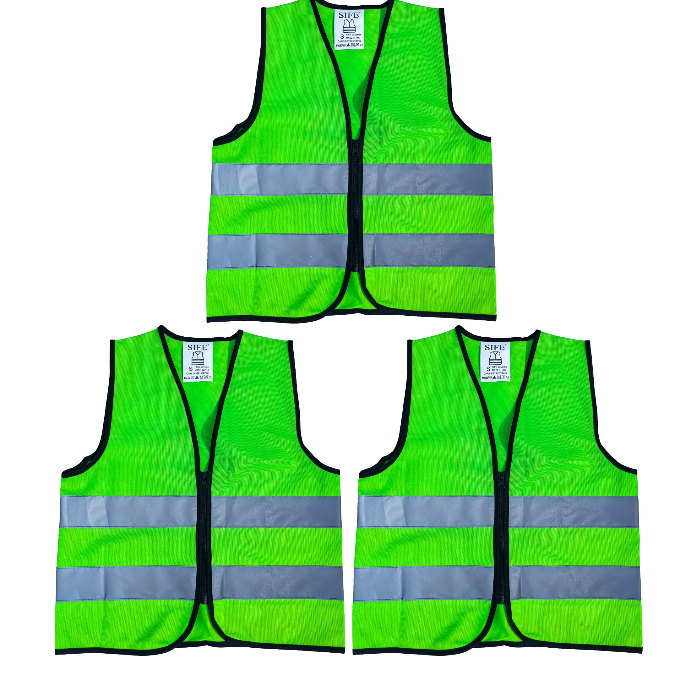 SIFE Kids' Safety Vest for Young Explorers,6 Color Options,Compatible with 3M Technology