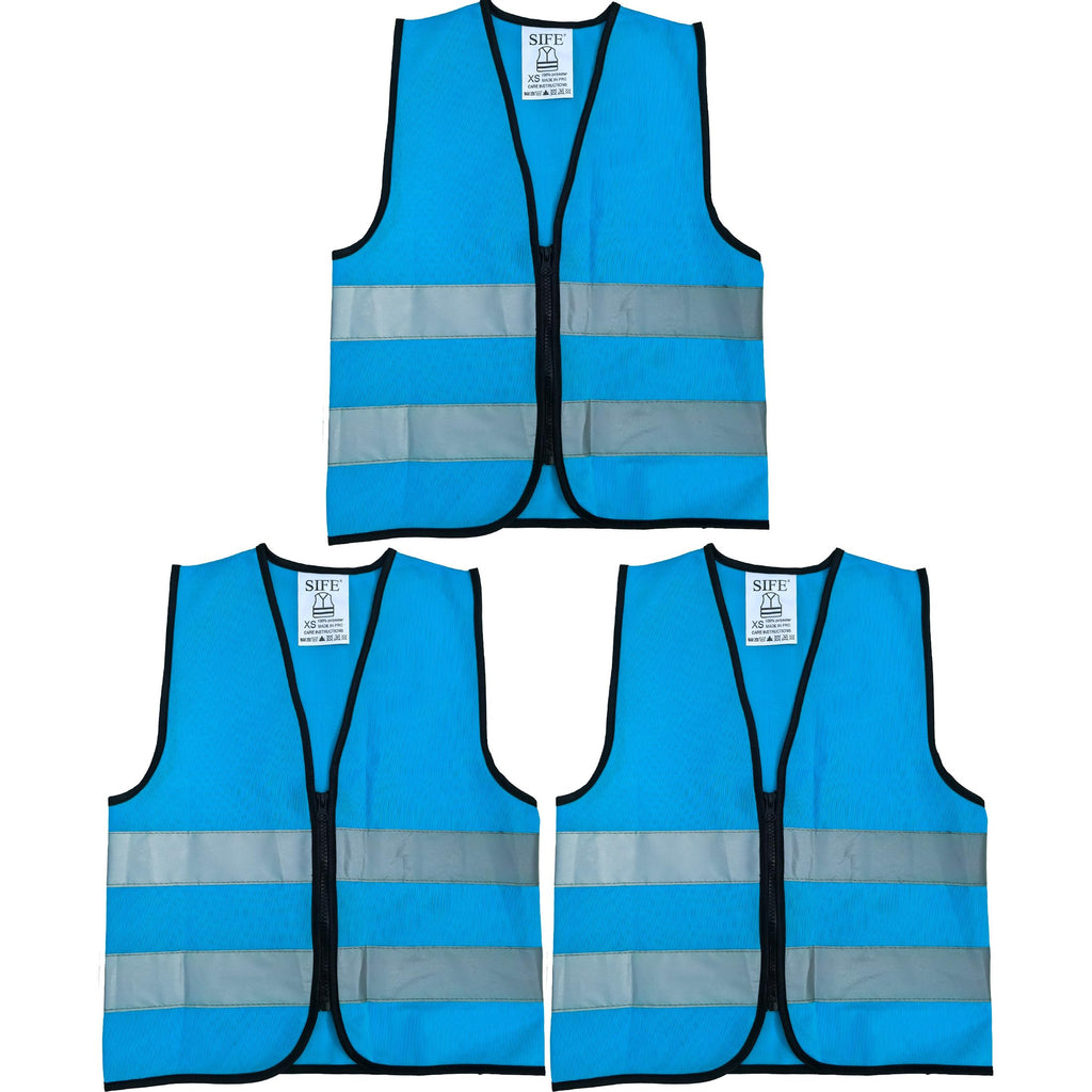 SIFE Kids' Safety Vest for Young Explorers,6 Color Options,Compatible with 3M Technology