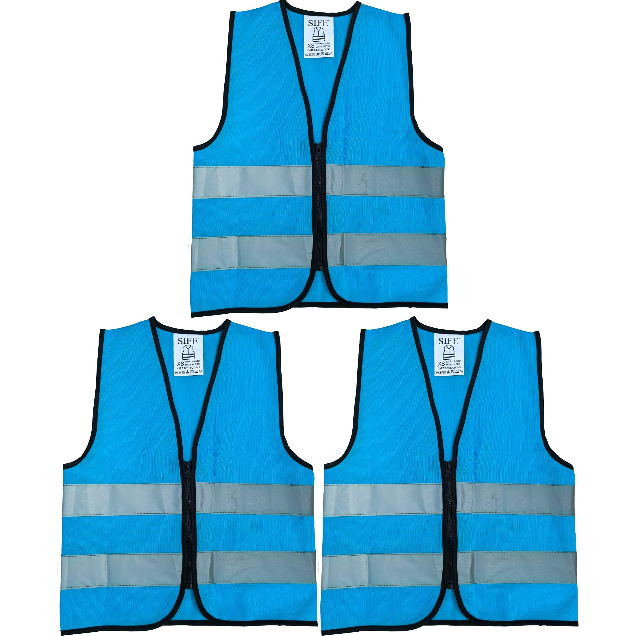 SIFE Kids' Safety Vest for Young Explorers,6 Color Options,Compatible with 3M Technology