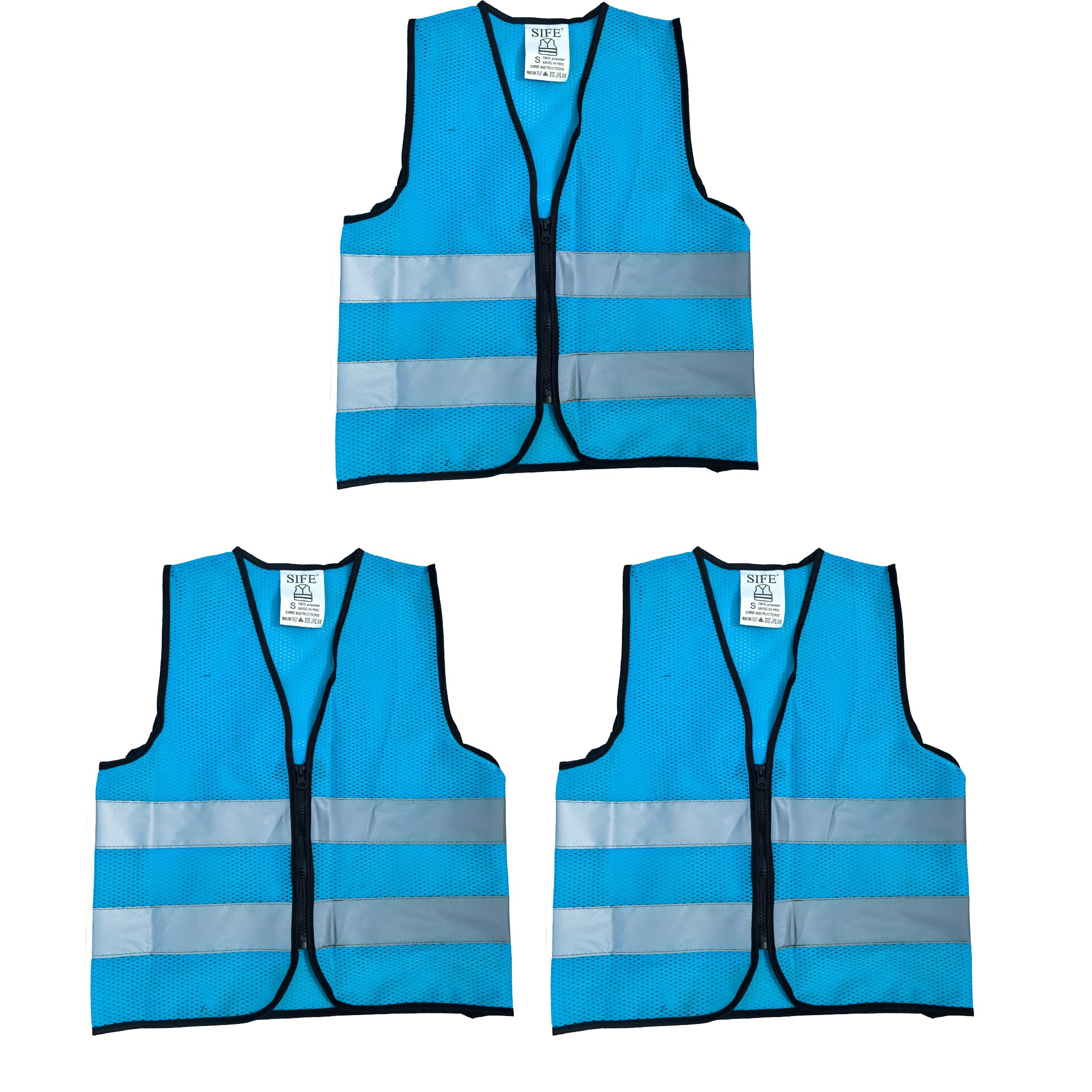 SIFE Kids' Safety Vest for Young Explorers,6 Color Options,Compatible with 3M Technology