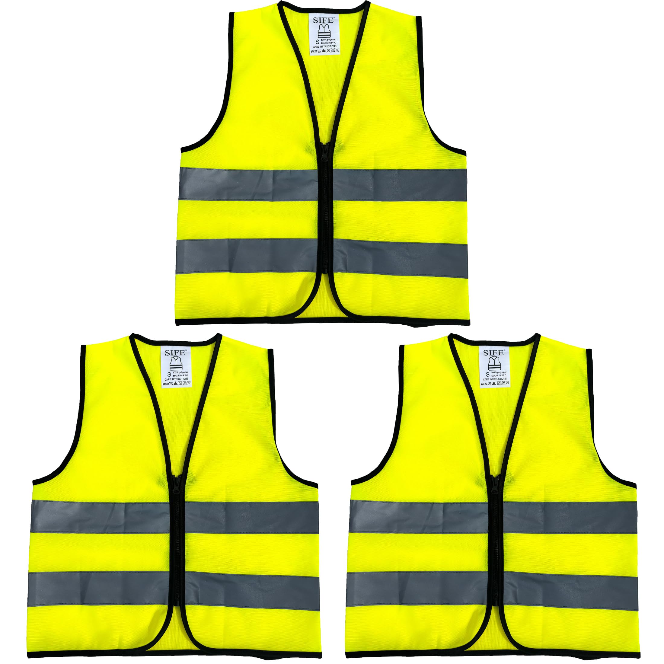 SIFE Kids' Safety Vest for Young Explorers,6 Color Options,Compatible with 3M Technology