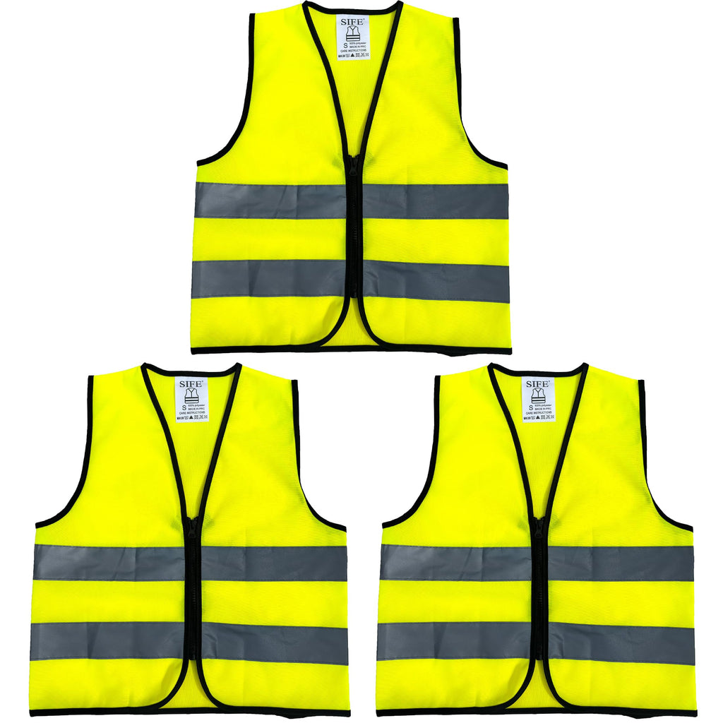 SIFE Kids' Safety Vest for Young Explorers,6 Color Options,Compatible with 3M Technology