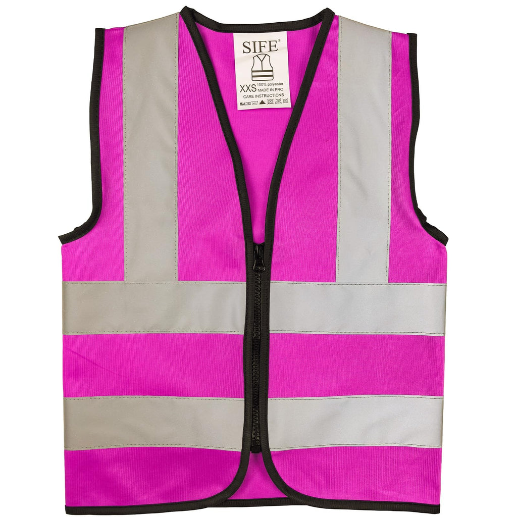 SIFE Kids' Safety Vest for Young Explorers,6 Color Options,Compatible with 3M Technology