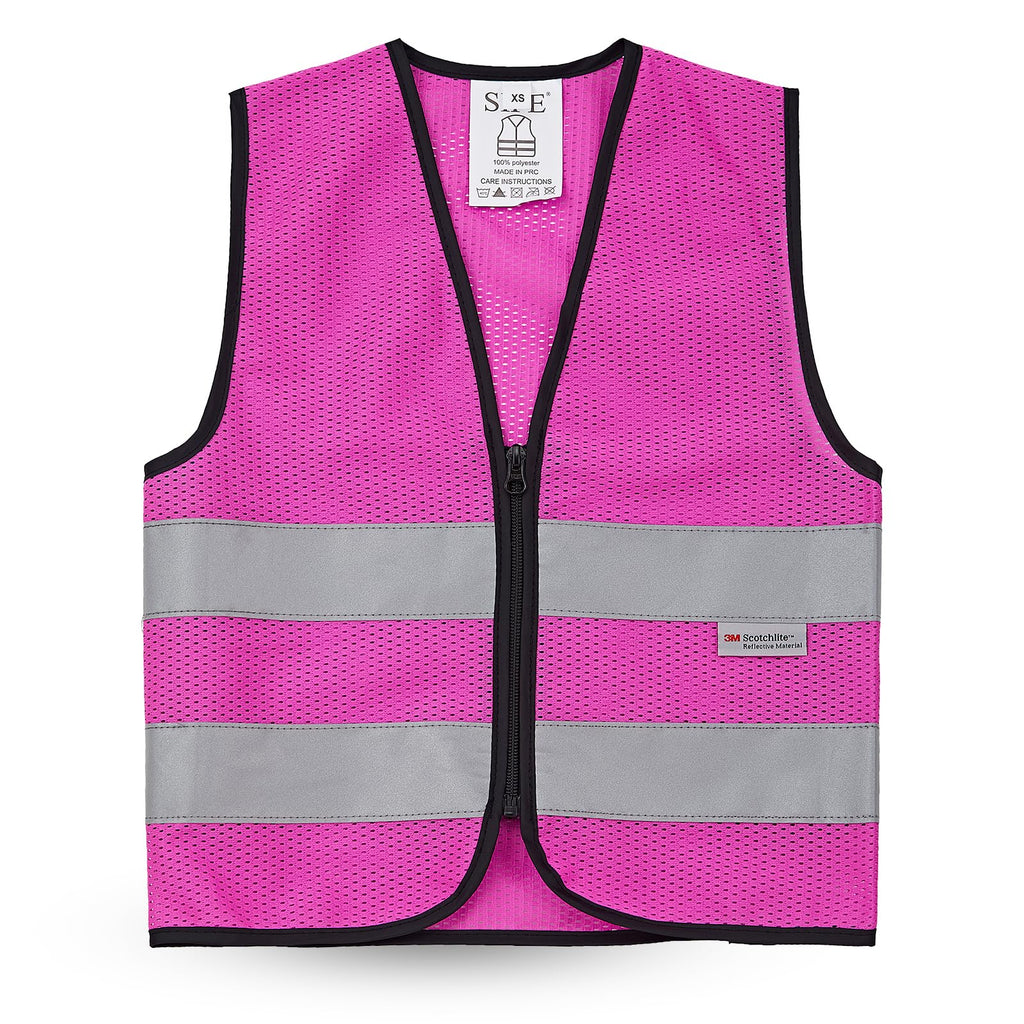 SIFE Kids' Safety Vest for Young Explorers,6 Color Options,Compatible with 3M Technology