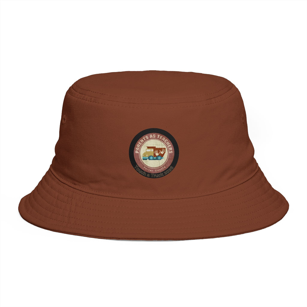 Vintage Camper Bucket Hat — Adventure Is Calling Retro Outdoor Sun Hat