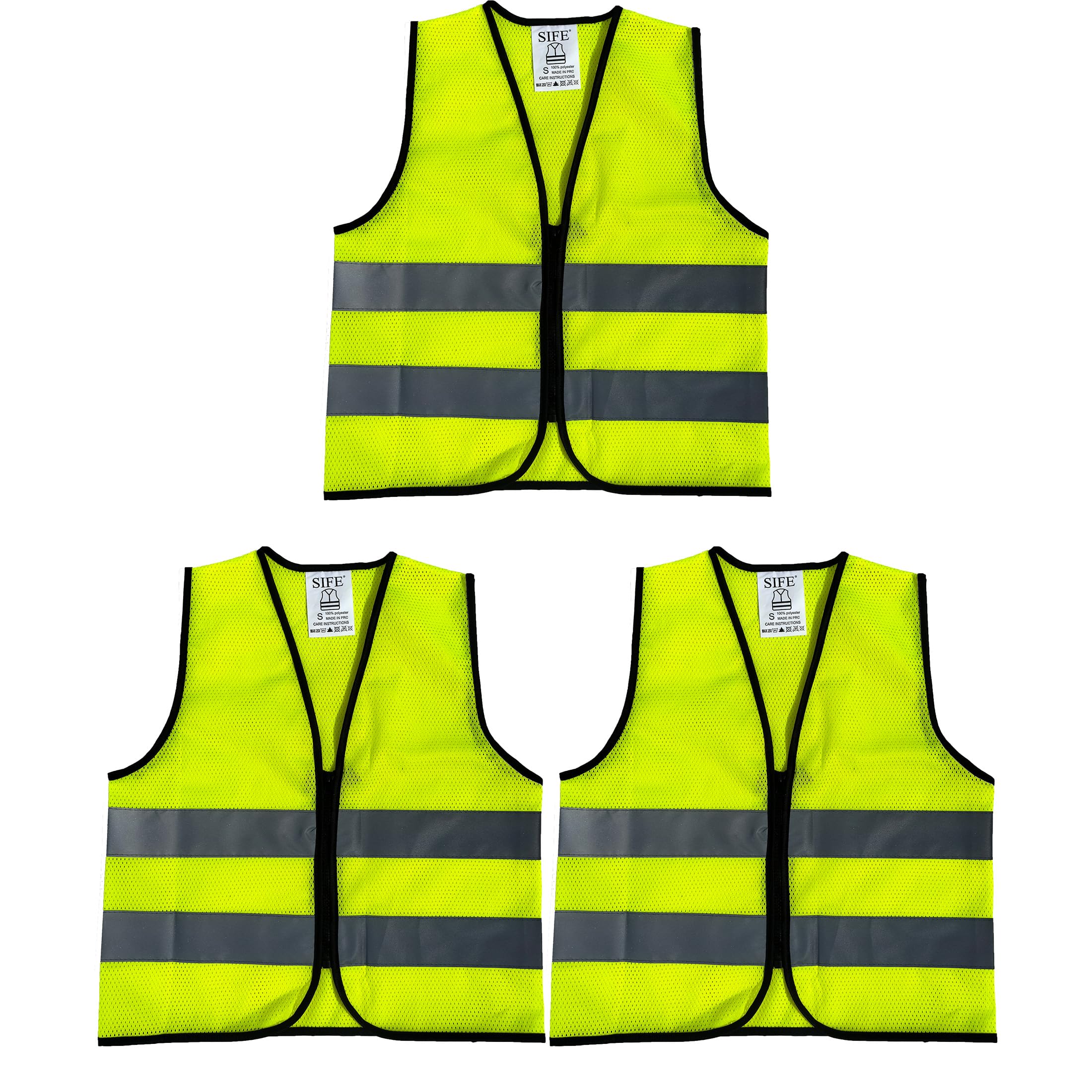 SIFE Kids' Safety Vest for Young Explorers,6 Color Options,Compatible with 3M Technology