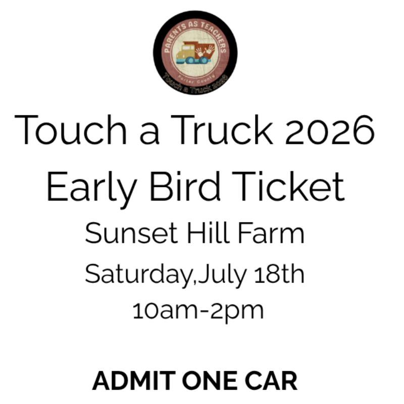TICKET TOUCH A TRUCK 2026 EARLY BIRD